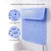 Anti-Slip Bathroom Shower Mat with Suction Cups & Massage Foot Design for Home & Hotel Use