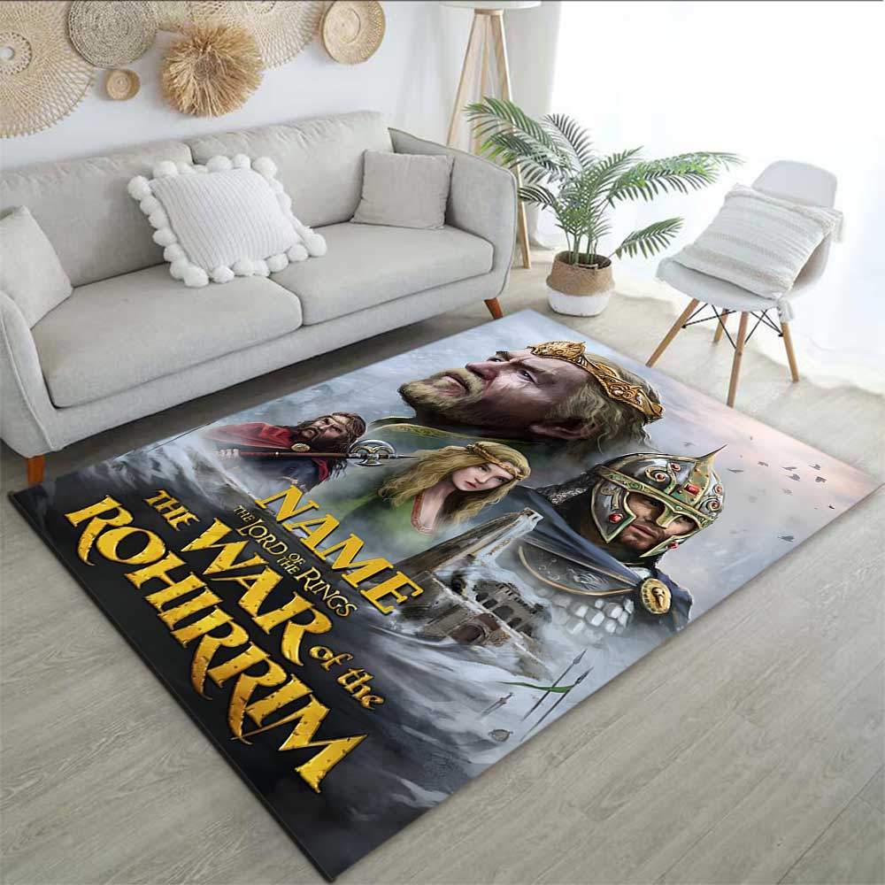 Warner Bros. Works (8) Customize your name rug, office chair cushion, home bedroom living room gift.