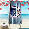 Edmonton Oilers2 Print Beach Towel, Large Soft Quick Dry Towel for Beach Camping Swimming