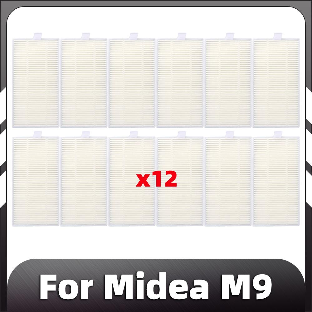 Совместимость с пылесосом Midea M9 Robot Vacuum HEPA Filter Mop Pads Запасные части Аксессуары