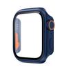 Стекло + чехол для iWatch 44 мм, 45 мм, 41 мм, 40 мм, сменная защитная пленка для экрана, ультра-бампер iWatch Series 8, 7 SE, 6, 5, 3