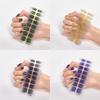 2023 New Semi Cured Gel Nail Stickers UV Lamp Required Gel Wraps Hot