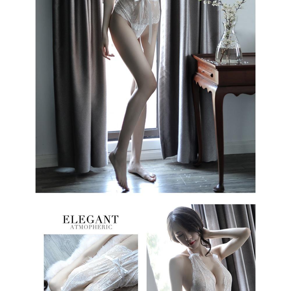 Пижама Сексуальное Сексуальное Белье Маленькая Грудь Женское Искушение Открытые Ягодицы Открытая Промежность Перспективное Кружево Qqny Комбинезон Оптом