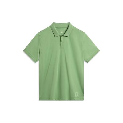 Li Ning Plain Collar Sports Short Sleeve Polo Shirt Men tops Bishan APLU087-7
