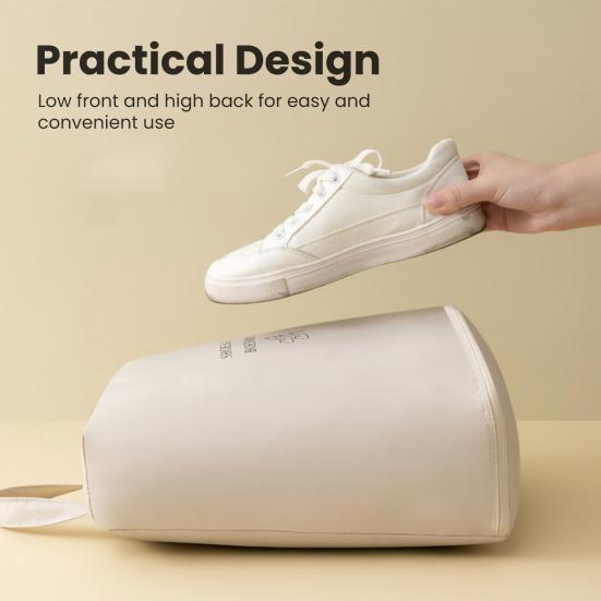 Сумка для хранения обуви с ручкой на молнии, моющаяся, пыленепроницаемая, водонепроницаемая, портативная дорожная сумка большой емкости для организации обуви