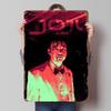 Joji Portrait With Red and Green Filter Poster Customized Wall Art Vintage Metal Signs Retro Tin Plaque for Man Cave Wand Deko