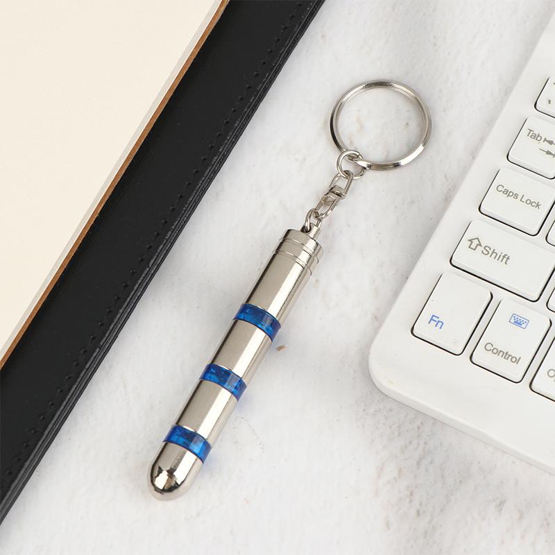 Portable Car Anti-Static Keychain Static Rod Electrostatic Discharger Antistatic Rod Keyring Car Supplies Car Accessories