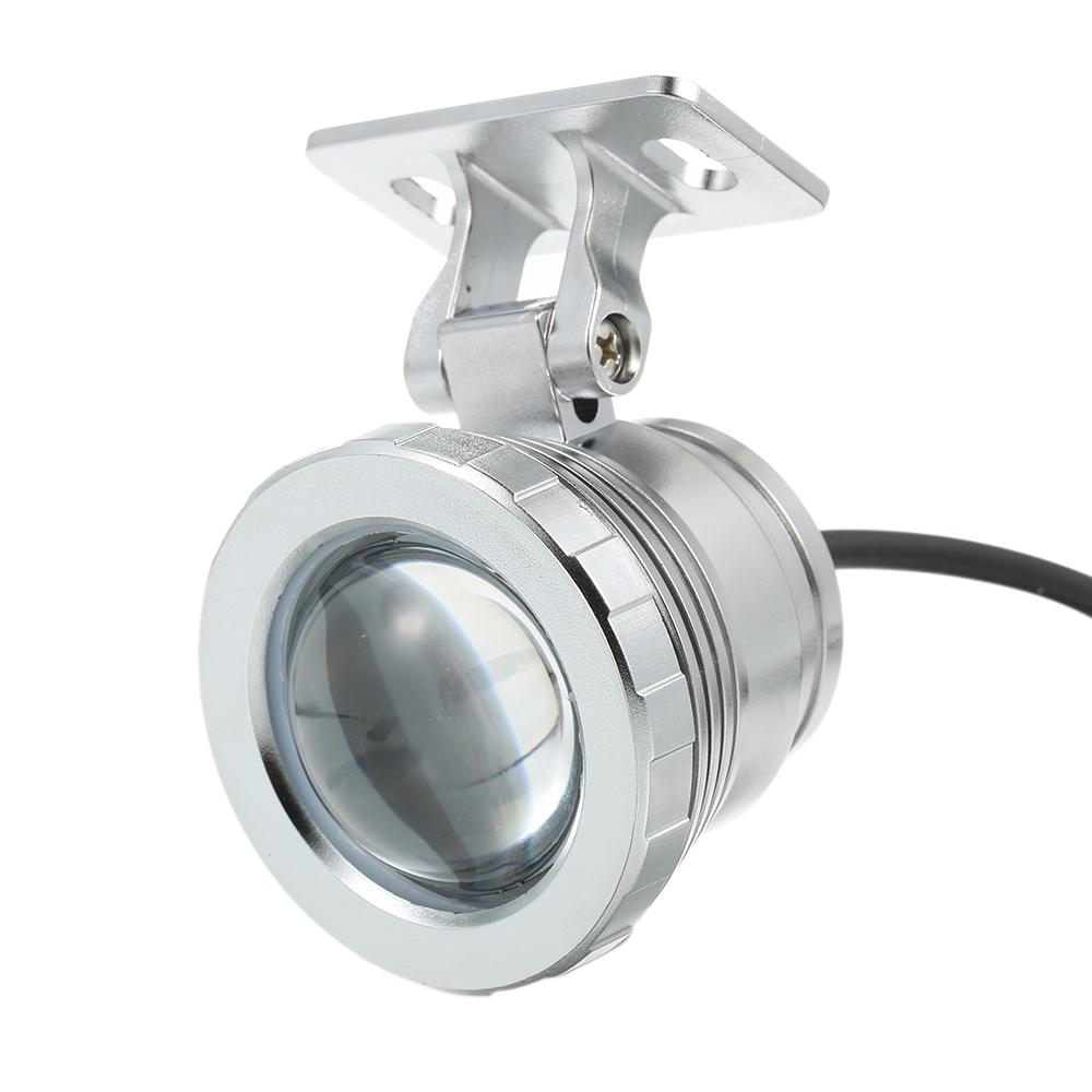 AC85-265V 10W RGB LED Underwater Light Submersible Lamp with Remote Control 16 Colors Changing