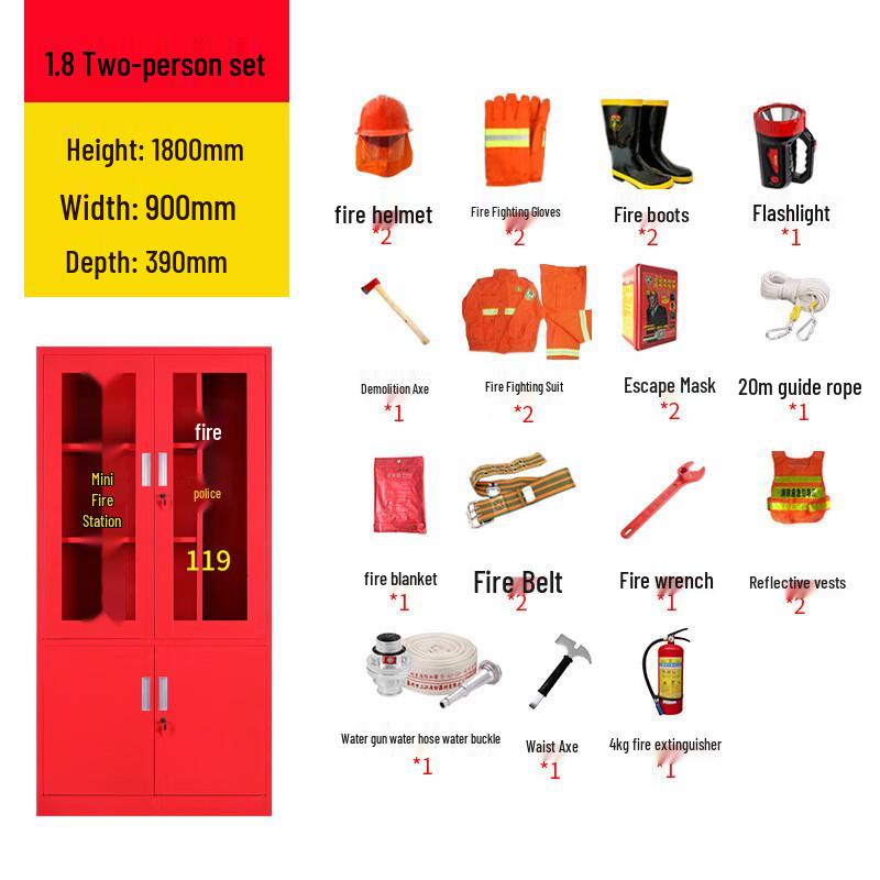 WEZHO Micro Fire Station Cabinet