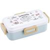 Bento Box Doraemon Sky Walk Sanrio 530ml Antibacterial Fluffy Dome Lid for Women Made In Japan PFLB6AG-A