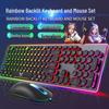 K13 Проводная RGB Игровая Клавиатура и Мышь Комплект