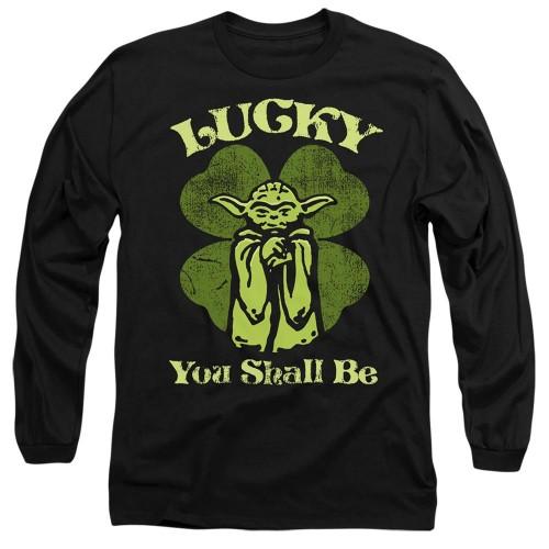 Star Wars Unisex Adult Lucky Yoda St Patricks Day T-Shirt
