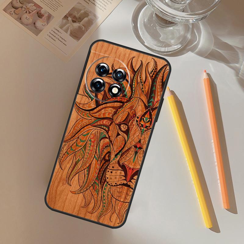 Wood Pattern Funda For OnePlus 12 12R 13 R 11 9 10 Pro 8T 9RT 10T OnePlus Nord 4 CE 2 3 Lite N20 N30 Case