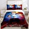 2025 Personality Supernaturalbed Sheet Duvet Pillowcase Bed Sheet Three Piece Bedding Soft Quilt029963