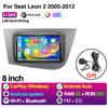 2Din Android 13 LHD автомобильное радио для Seat Leon 2 MK2 2005 - 2012 мультимедийный плеер стерео беспроводной Carplay GPS RDS 4G головное устройство
