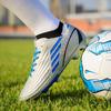 Men's/Women's Lawn Training AG Football Shoes Children's Teenager Sports Shoes Long Nail Wear Resistant Anti Slip Football Boots