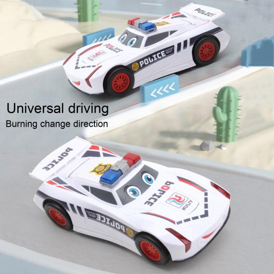 Электрический трансформирующийся робот-автомобиль, игрушка с музыкальным светом, автоматическое преодоление препятствий, деформация для детей