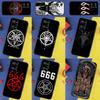 Пентаграмма 666 Демонический Сатанинский Для Realme GT 7 Pro GT 6 5 6T 10 11 12 13 14 Pro Plus C61 C53 C51 C21Y C25S C75 C55 C67 Чехол
