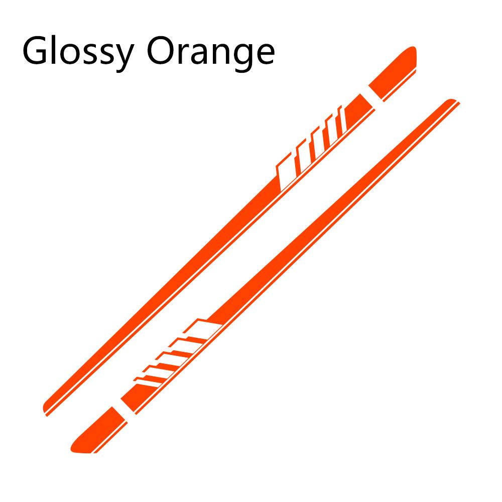 2Pcs/lot Car Waist Side Skirt Decoration Stickers Decals Vinyl For Mercedes Benz W205 W203 W204 C Class Auto Car Accessories