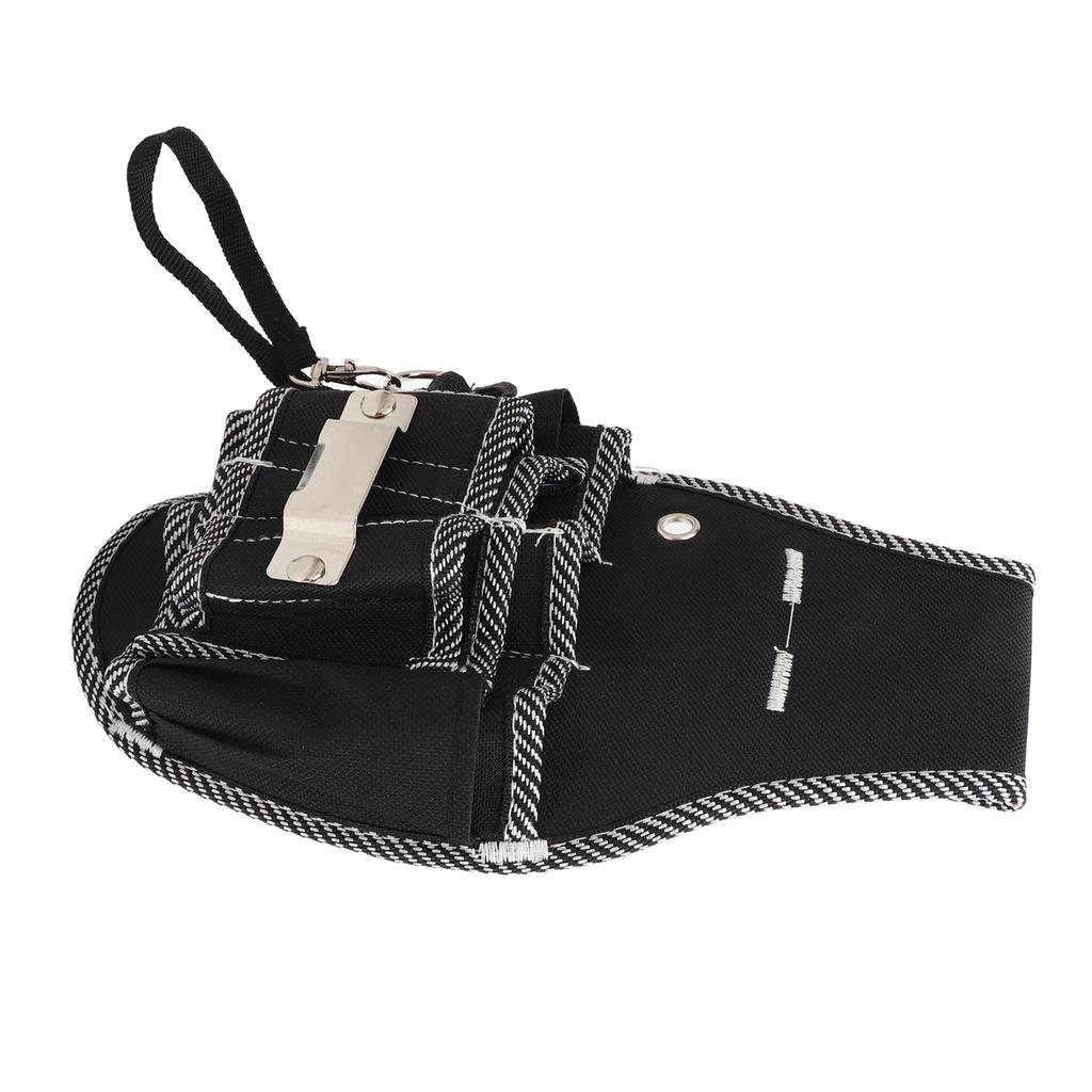 Пояс для инструментов для деревообработки, ткань Оксфорд, подвесная сумка для инструментов на талии электрика, маленькая поясная сумка для инструментов