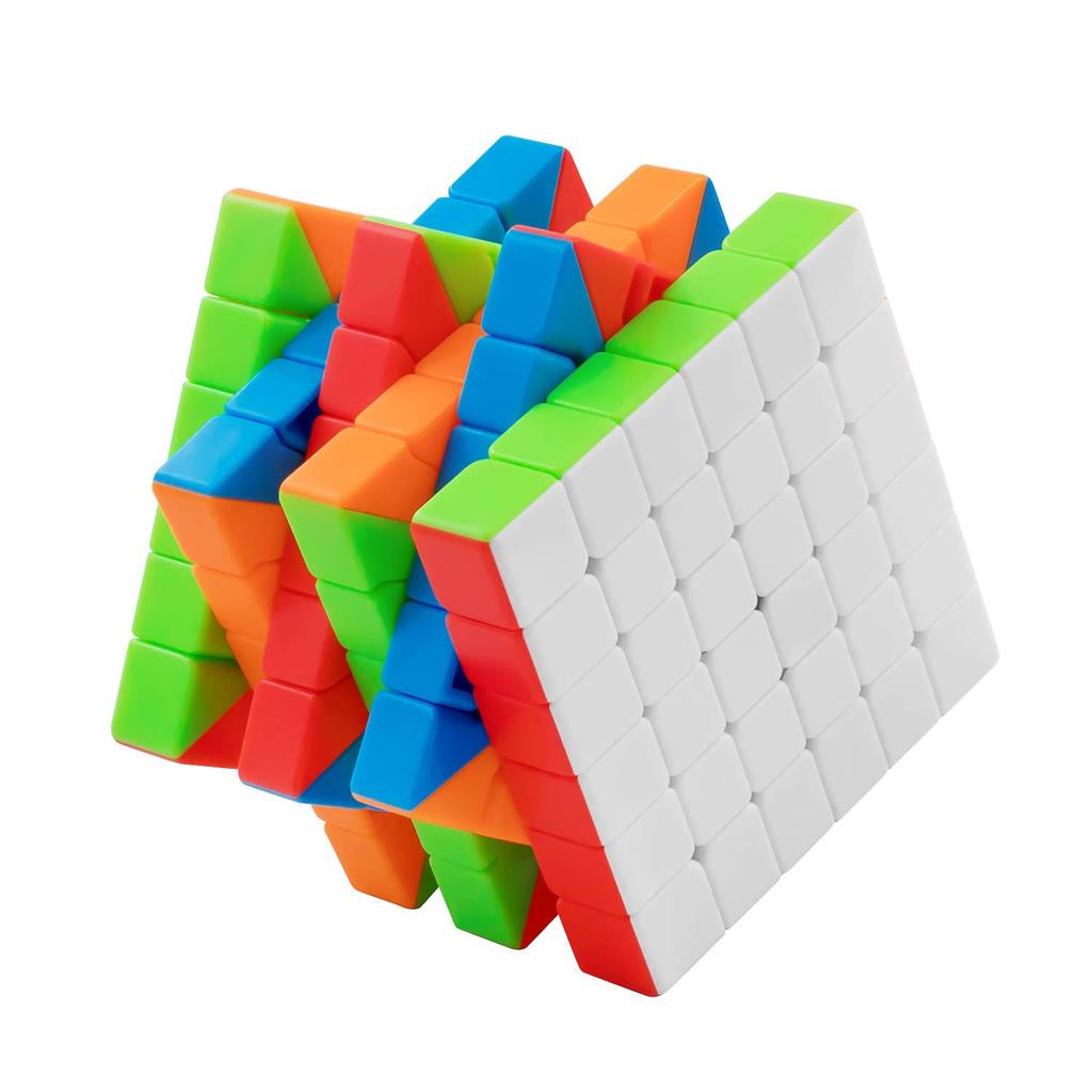 XMD Magic Cube Magnetic Magic Square 3D Puzzle with Kids Christmas Holiday Toy Cube, Built-in Magnets, Stickerless, Gift, Present, Gift, Children's