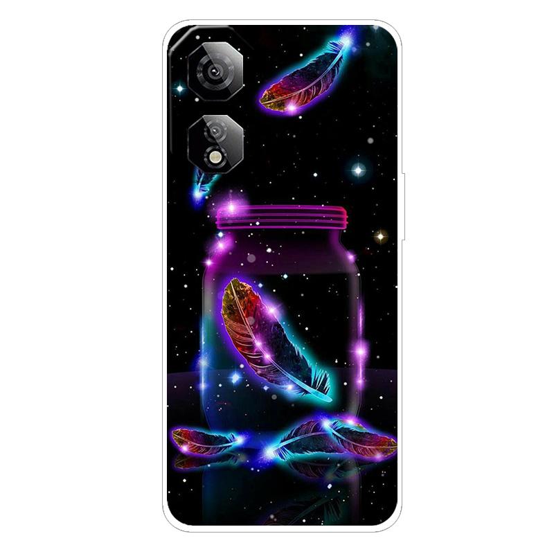 Прозрачный мягкий силиконовый чехол TPU для ZTE Nubia Neo 2 5G 6.72" NubiaNeo2 Neo2 NubiaNeo25G Чехол Z2352N Мультяшные чехлы для телефона Funda