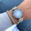 Emporio Armani AR1725 Ladies Watch Gianni T-Bar Two Tone
