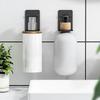 Soap Bottle Holder Or Hands Sanitiser Dispenser Storage Rack Wall Mounted Bracket Kitchen Supplies Punch-Free Bathroom Shelf
