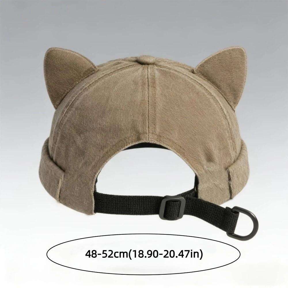 Breathable Child Landlord Hat Adjustable Beanie Hat Fashion Brimless Hat Children