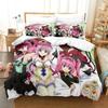 Аниме Yami To LOVE-Ru Постельный комплект Пододеяльник Комплект для кровати Покрывало Наволочка Одеяло Кинг Размер Королева Размер Мальчики Взрослые