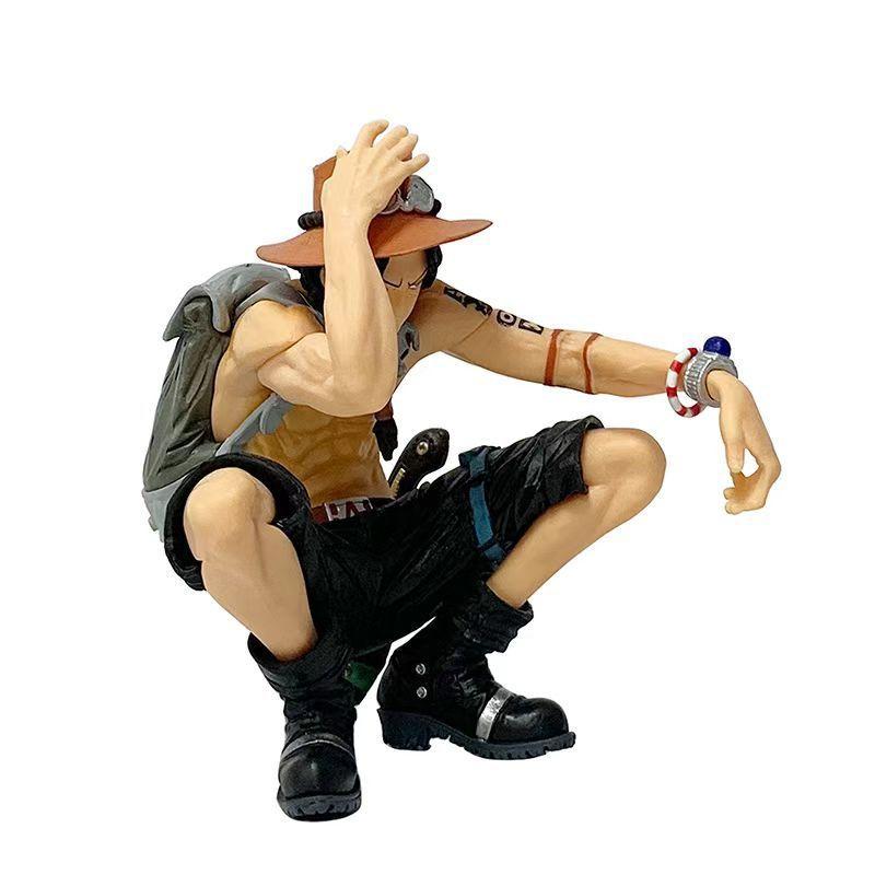 Фигурка ПВХ Пиратской Команды One Piece В Стоячей Позе Для Коллекции и Выставки