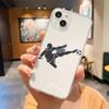 Football Player Soccer Art Clear Phone Case For iPhone 14 13 11 12 Pro Max X XR XS 7 8 Plus SE Soft Silicone Cover Coque Funda