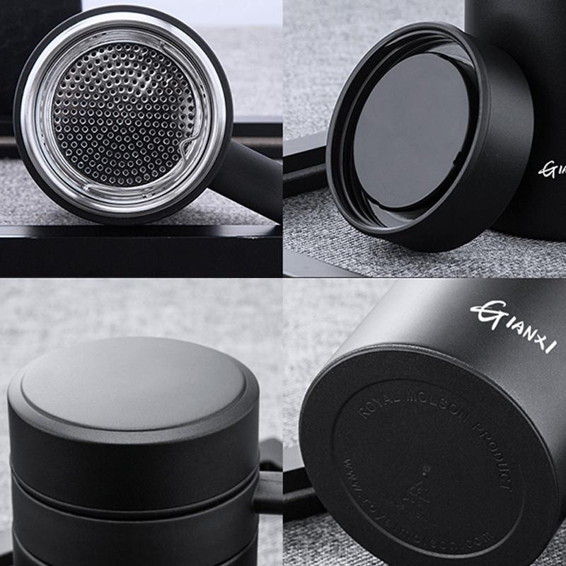 GIANXI Термос большой вместимости из нержавеющей стали, бытовая термокружка высокого класса, простая изоляционная кружка