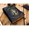 Leather Journal Tree of Life - Genuine Leather Notebooks For Women - Beautiful Journal For Sketches Book Traveling Book Blank Spell Book