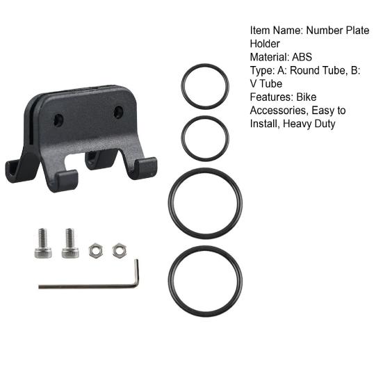 Держатель номерной таблички для велосипеда, для шоссейного, горного велосипеда, крепление на подседельный штырь, V-образное, для круглой трубы, зажим для гоночного номера, аксессуары для велосипеда