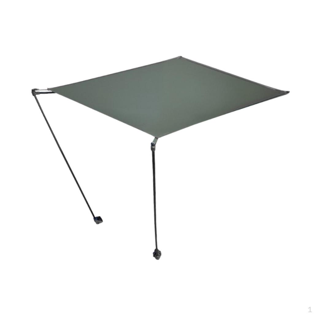 Adjustable Awning for Folding Chair Suitable Outdoor Use
