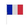 Drapeau - France - Mini Drapeau - 30 X 45 Cm - Polyester - Recto/Verso