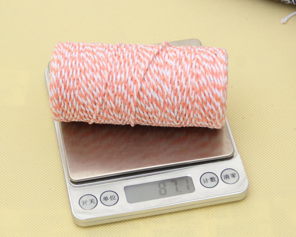 2mm 100M Polyester Cotton Rope Jute Macrame Cord Rope Cotton Twine Thread String Crafts DIY Sewing Handmade Wall Hangings Decor