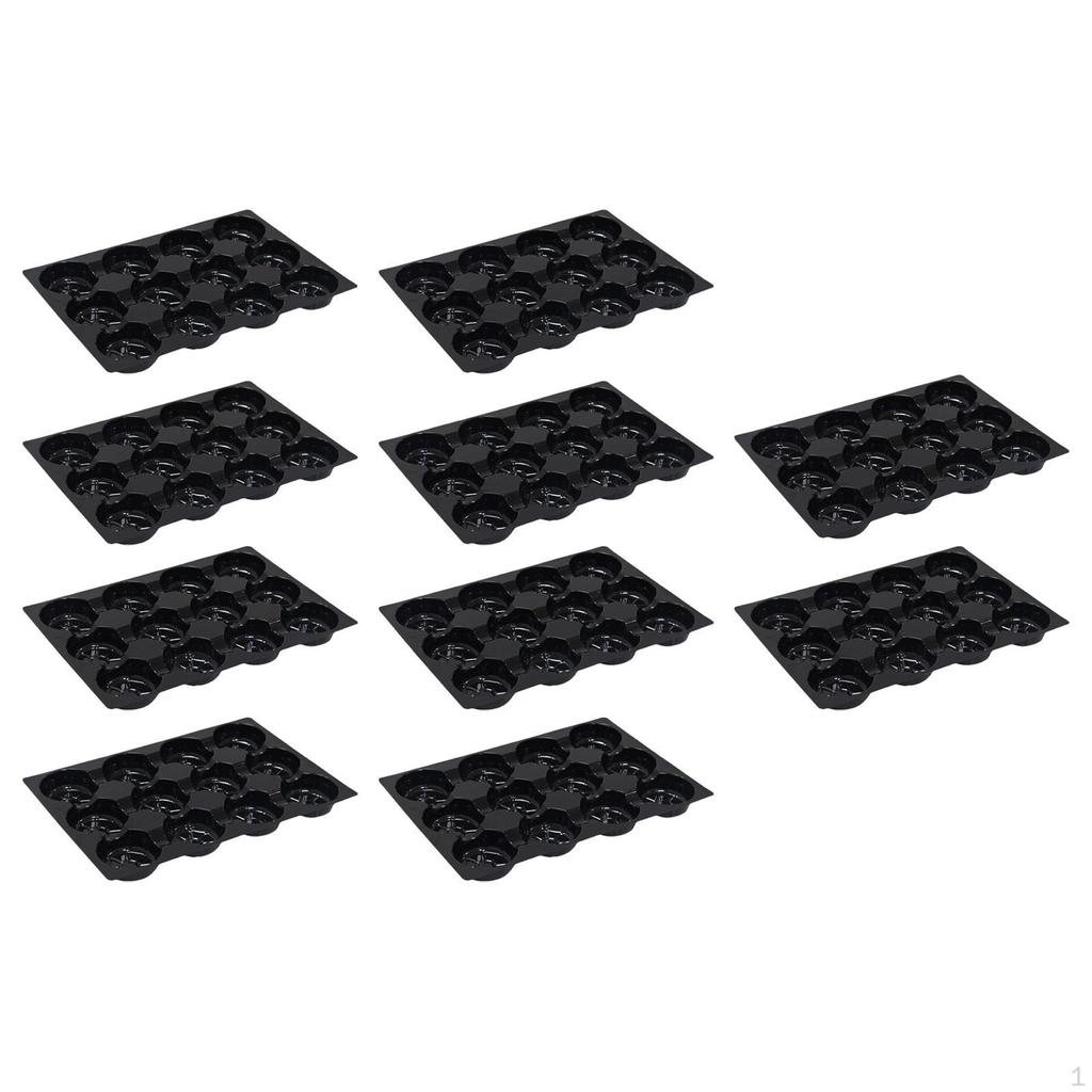 10 шт., полка с 12 отверстиями, поднос с фруктами для домашнего шведского стола, воссоединение семей, белый цвет