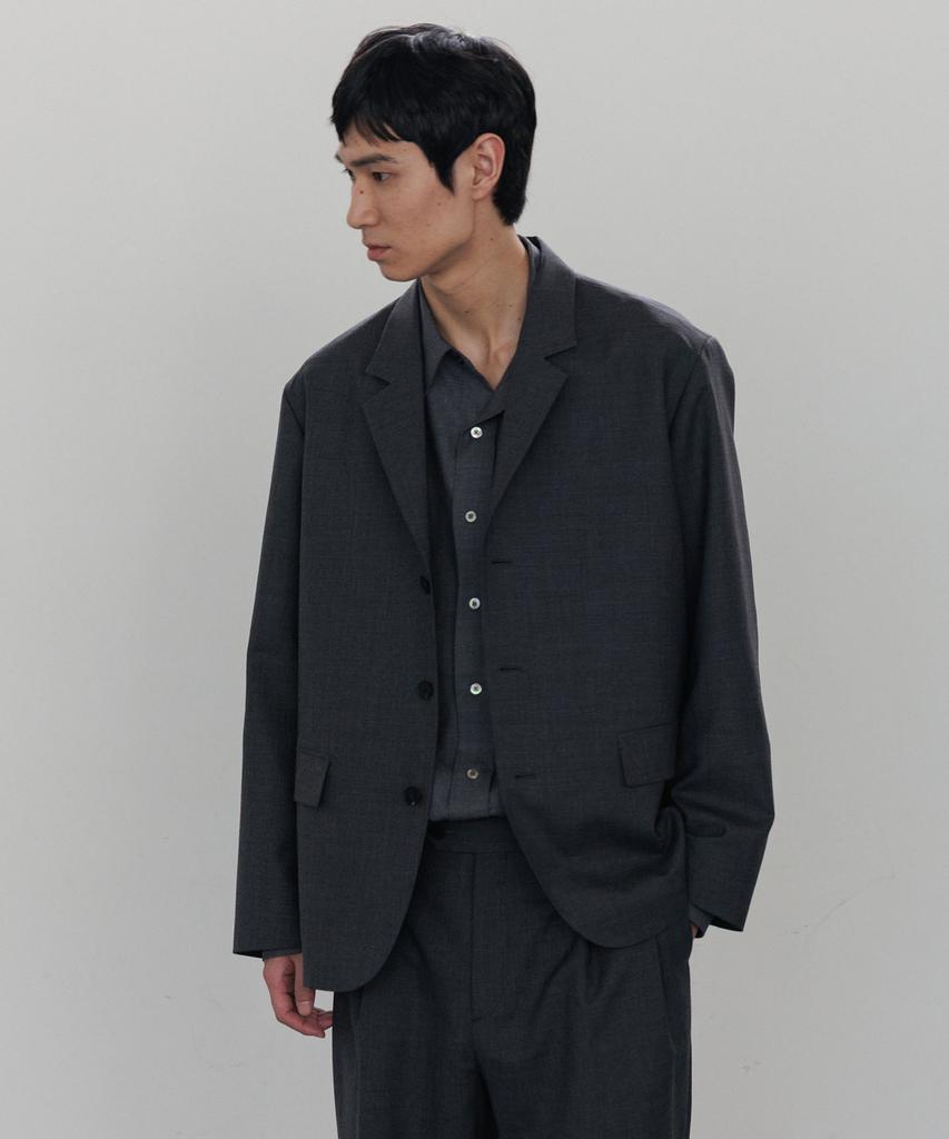 Blankroom Mati Wool Jacket_Black