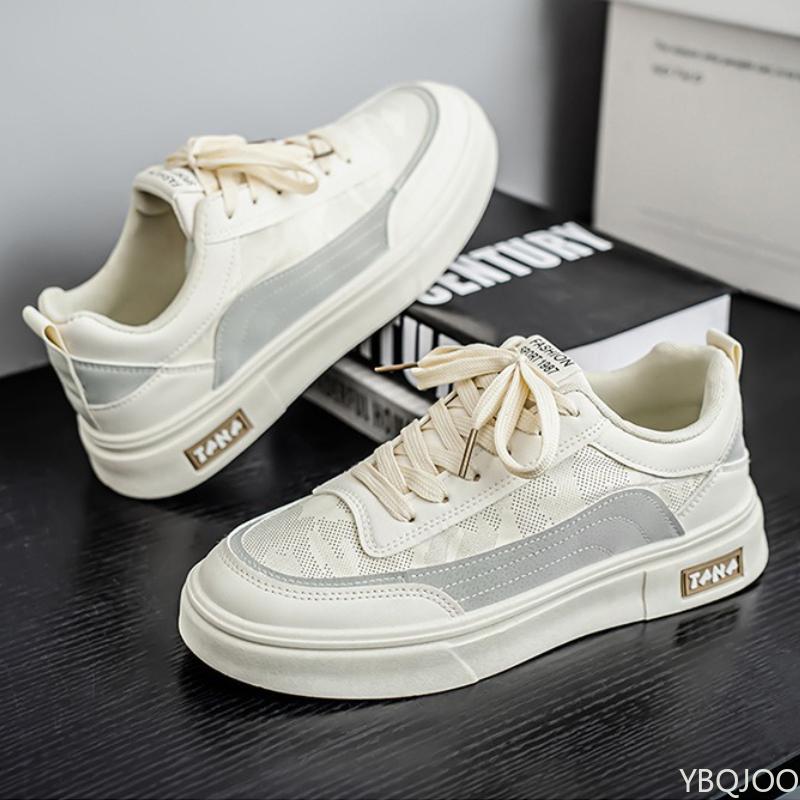 Модные летние мужские новые дышащие парусиновые туфли мужские трендовые универсальные на толстой подошве простые удобные спортивные повседневные кеды