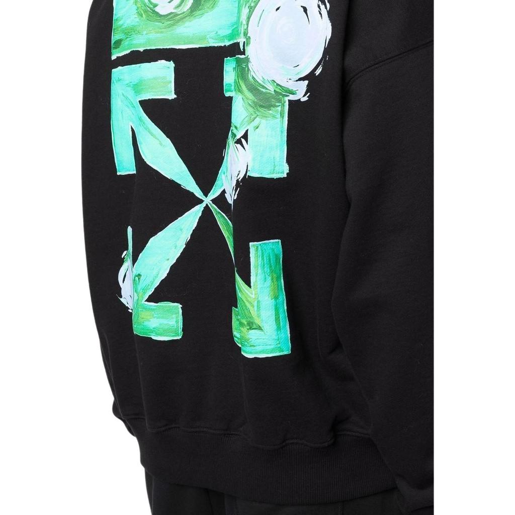 OFF WHITE Толстовка Мужская Черная FW21 OMBA054F21FLE0081084