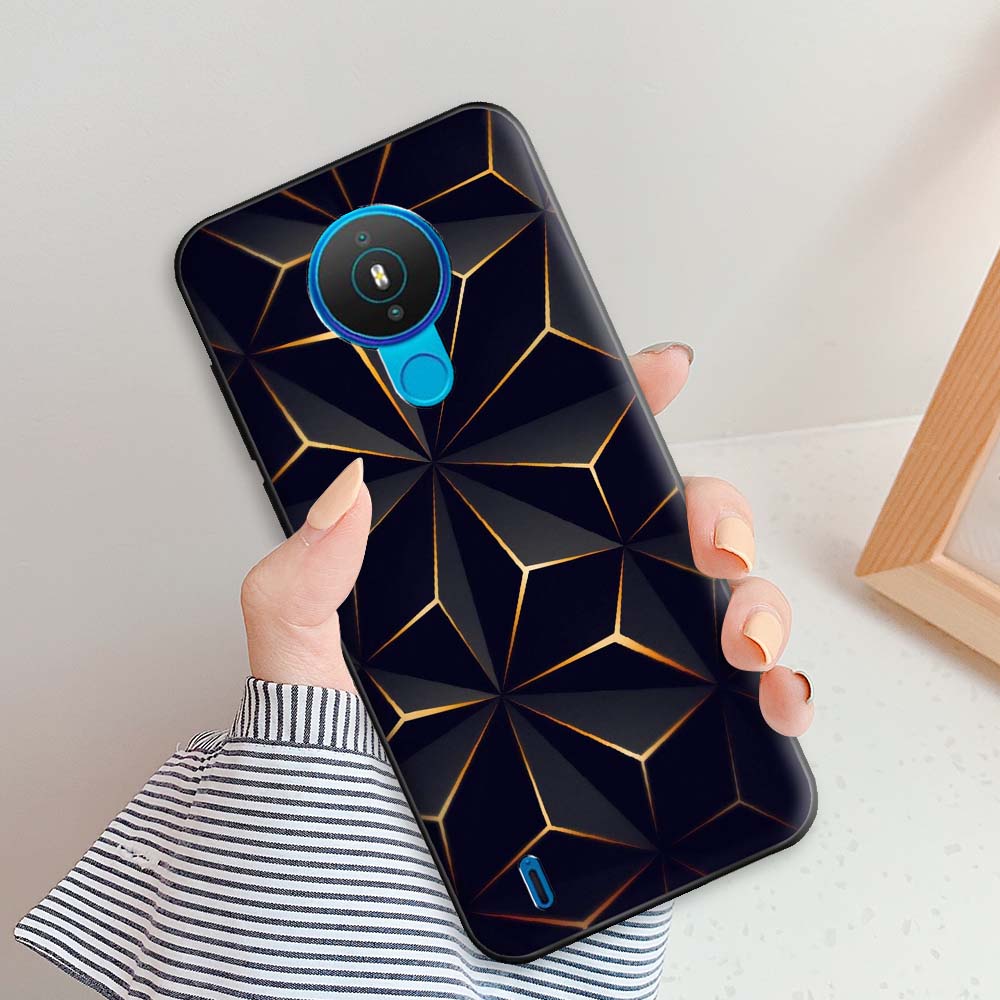 Для Nokia 1.4 Чехол Nokia 3.4 Модные Мраморные Чехлы Для Nokia 7.2 Nokia 5.4 Nokia 6.2 Защитный Силиконовый Задний Чехол Корпус Бампер