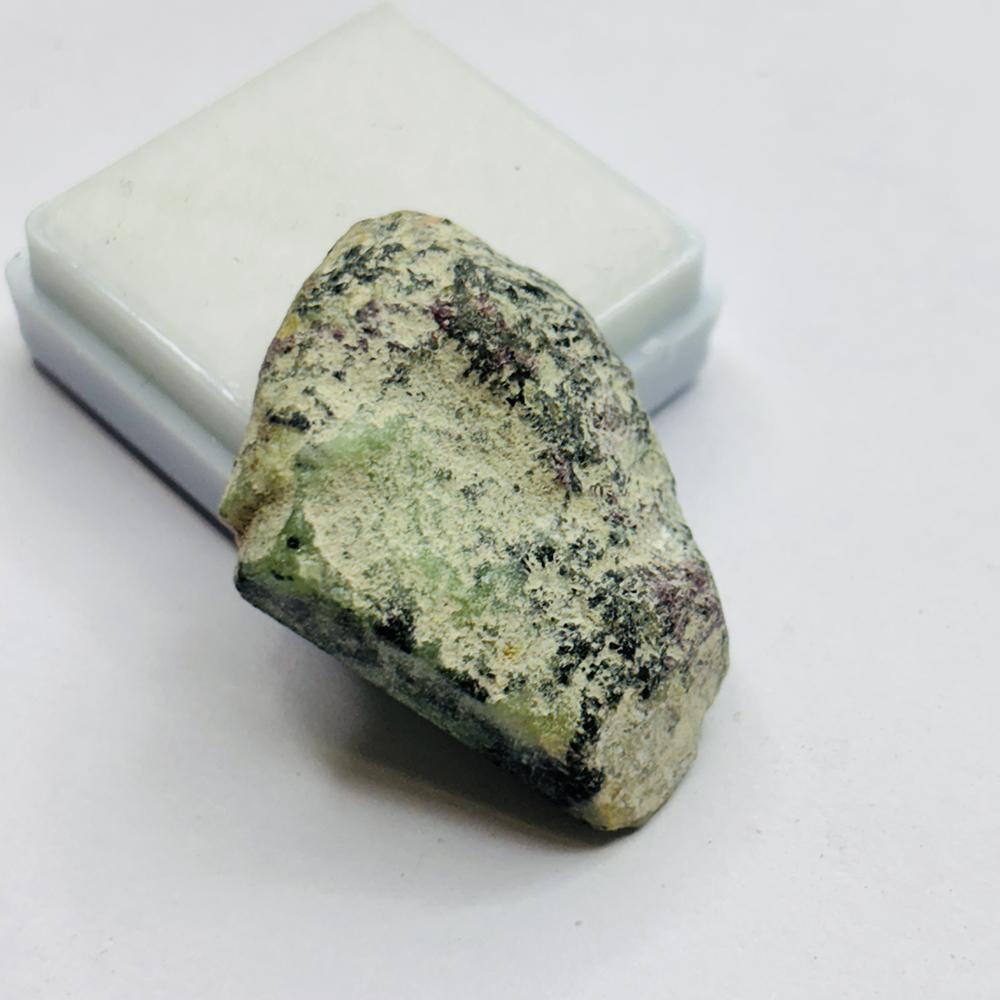 Natural Ruby Loose Gemstone 52.60 ct Zoisite Uncut Rough for Lapidary and Gem Collections