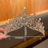1 корона из сплава со стразами модная корона темперамента сладкий стиль повязка на голову подходит для дней рождений и выступлений в качестве аксессуара для волос