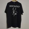 Винтажная черная футболка группы Bathory 2001 года Подарок Фанатам Музыки Все Размеры Унисекс Футболка