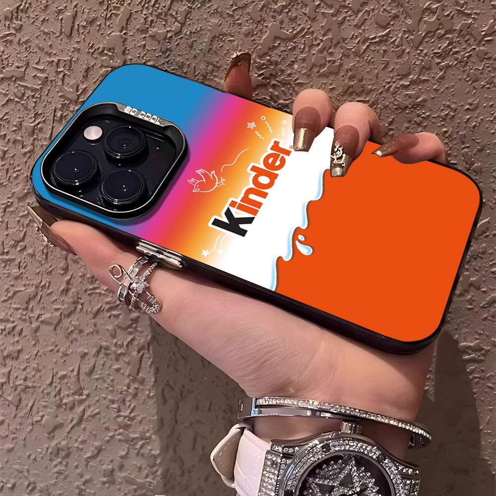 Чехол-футляр Trolly Egg KINDER JOY с сюрпризом для IPhone 17 16 15 14 13 12 11 Pro MAX Матовый Ударопрочный Задняя крышка Противоударный Матовый чехол