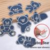 Teddy Bear Self-Adhesive Iron-On Patches for Jeans, Shirts, Pants, and Bags