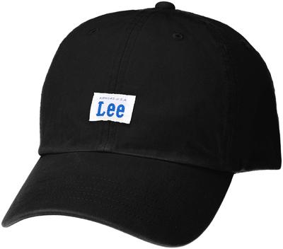 Бейсболка Lee Low Cap из хлопкового твила – Черная, Размер 57–59 см (Япония M–L) (100176303)