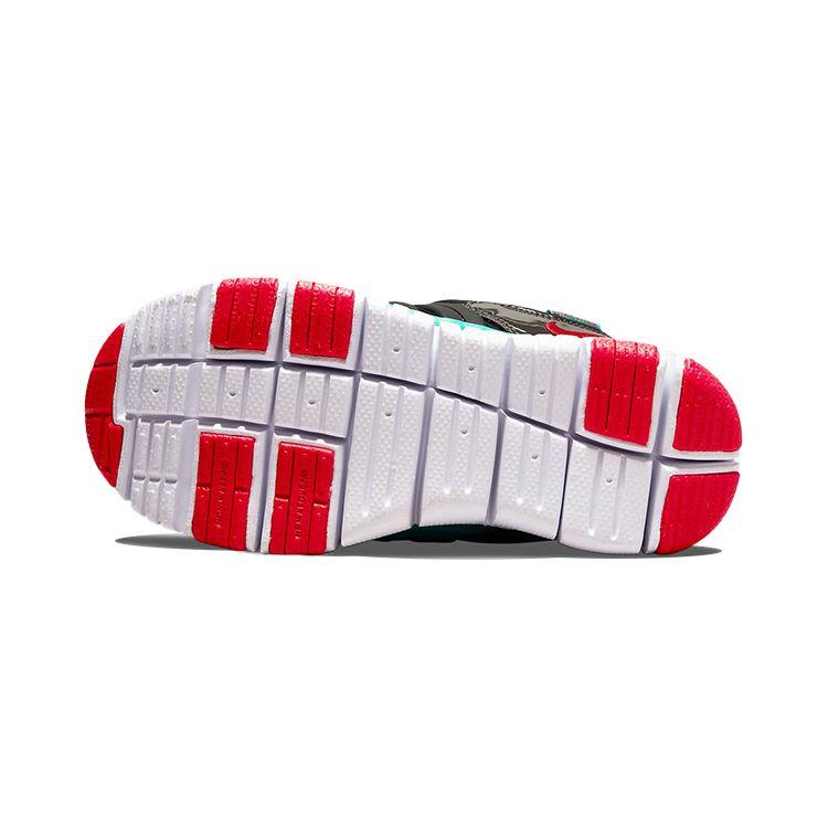 Nike Dynamo Free PS Black Siren Red Kids Sneakers Medium-Ash Washed-Teal 343738-029